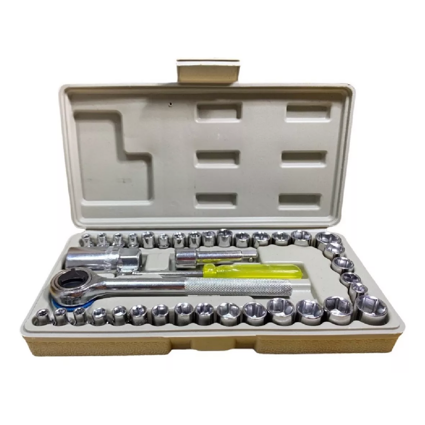 💥 ¡Potencia tu kit de herramientas! Set 40 piezas indispensable 🔧