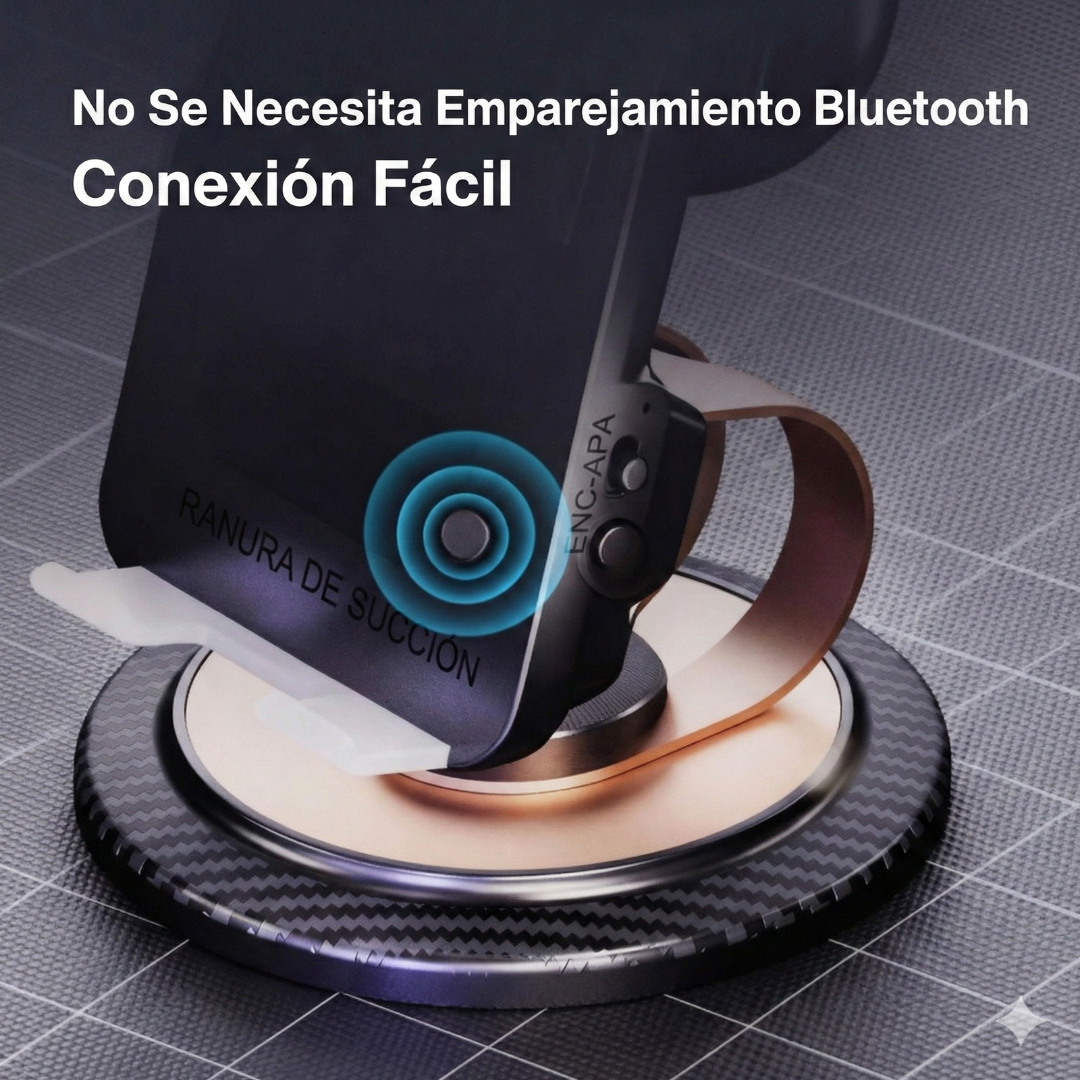 💥 ¡Tecnología y comodidad en uno! Soporte cargador inalámbrico 📱