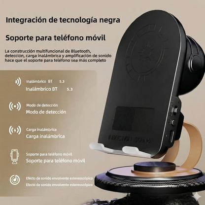 💥 ¡Tecnología y comodidad en uno! Soporte cargador inalámbrico 📱